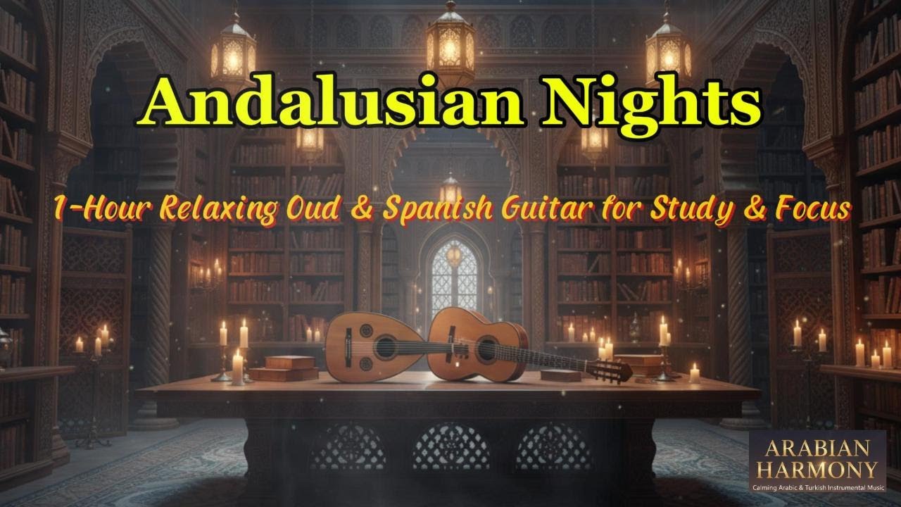 Relaxing Spanish Guitar & Oud Andalusian Nostalgia  Romantic Instrumental Music for Love & Sleep 🌹