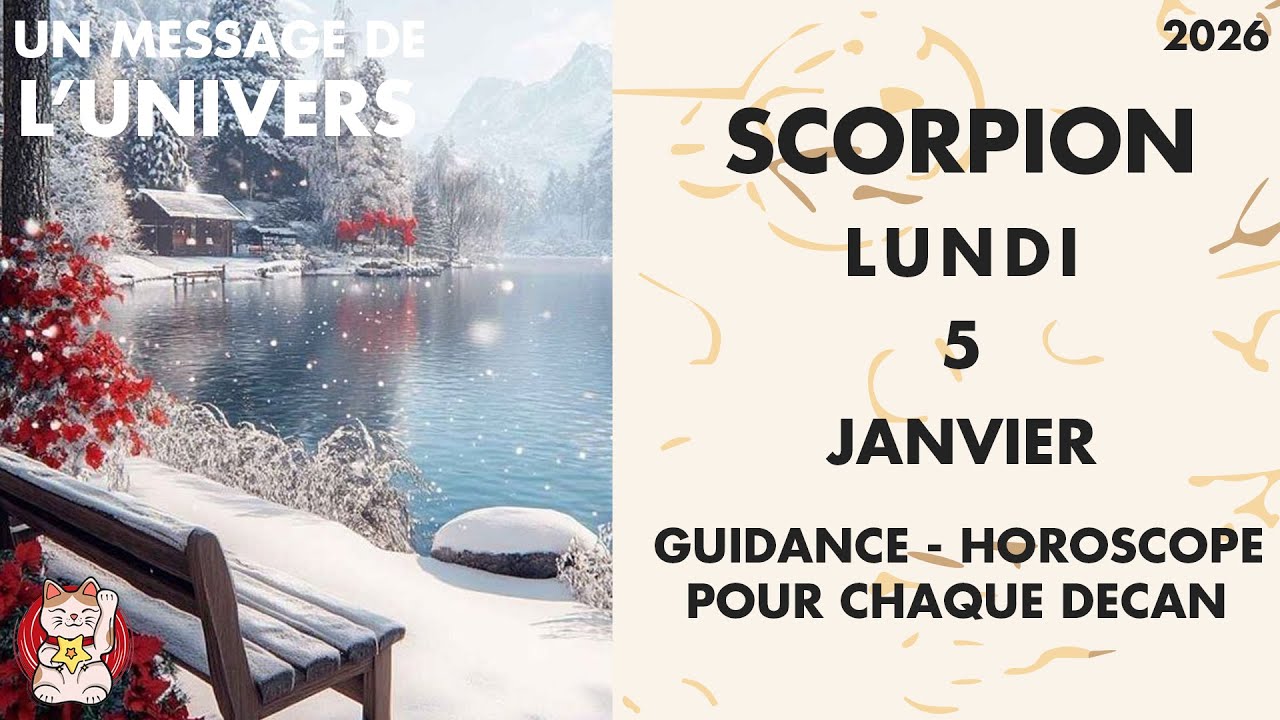 SCORPION LUNDI 5 JANVIER Engagement, accord ou validation possible