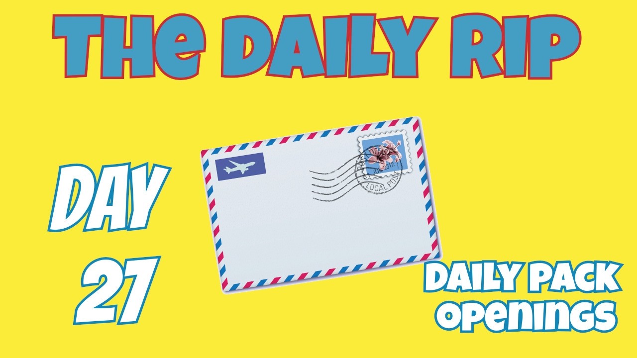 Daily Rip #27 | My FIRST EVER Graded Card + HUGE Mail Day! 💎📦