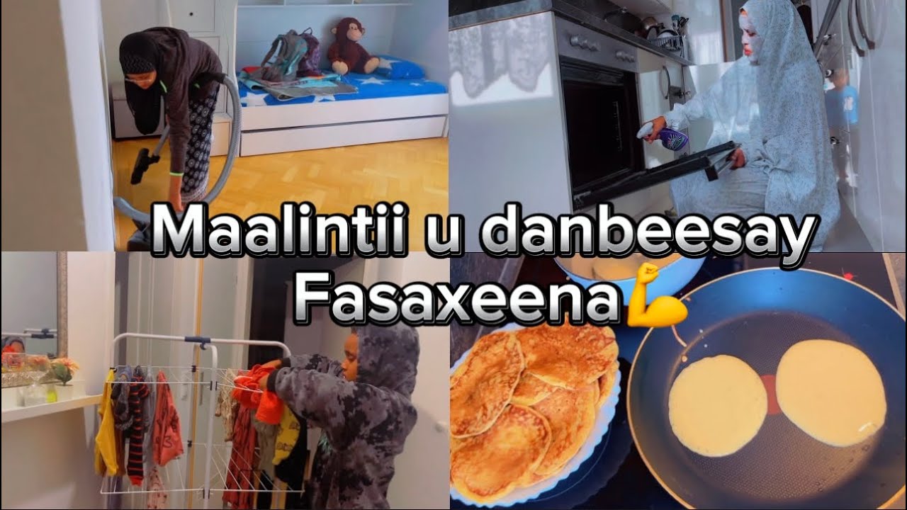 Morning routine by@nasriinofficial gacmo wada jir ay wax ku qabtaan 💪💪💪
