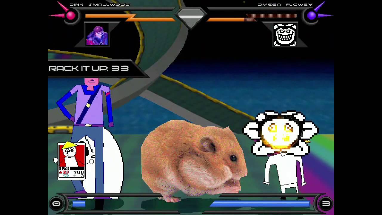 M.U.G.E.N. Everyone Hates Omega Flowey
