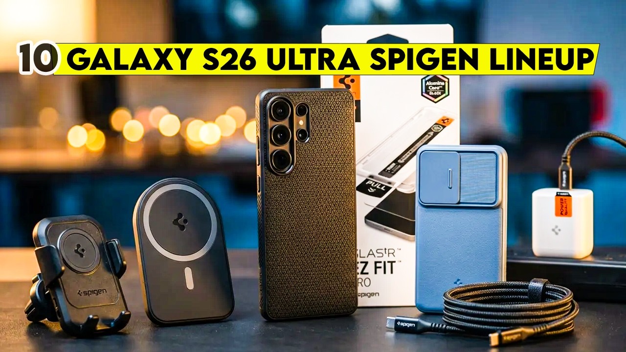 Top 10 Best Galaxy S26 Ultra Spigen Cases and Accessories!🔥Don’t Buy Before Watching!