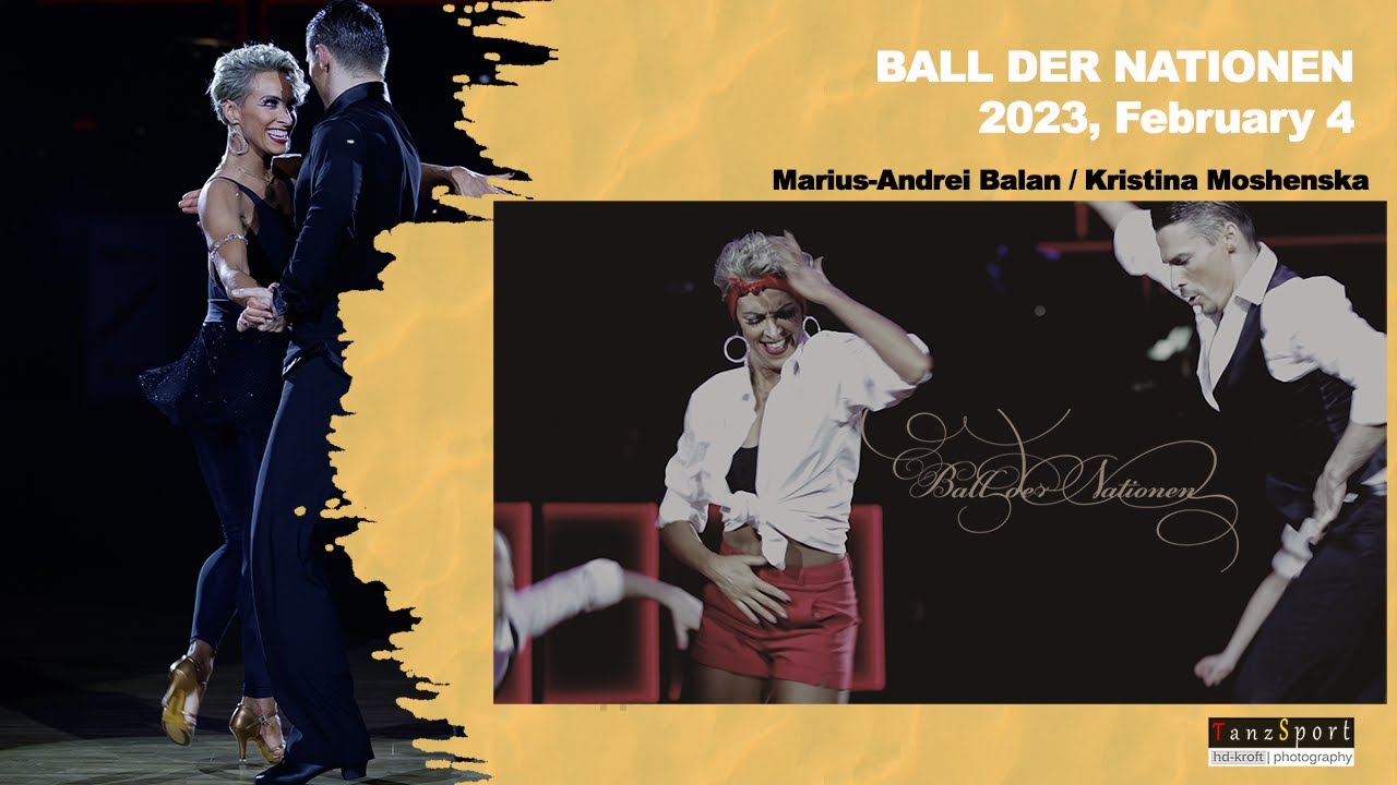 Latinshow Marius-Andrei Balan & Kristina Moshenska | Ball der Nationen 2023, München
