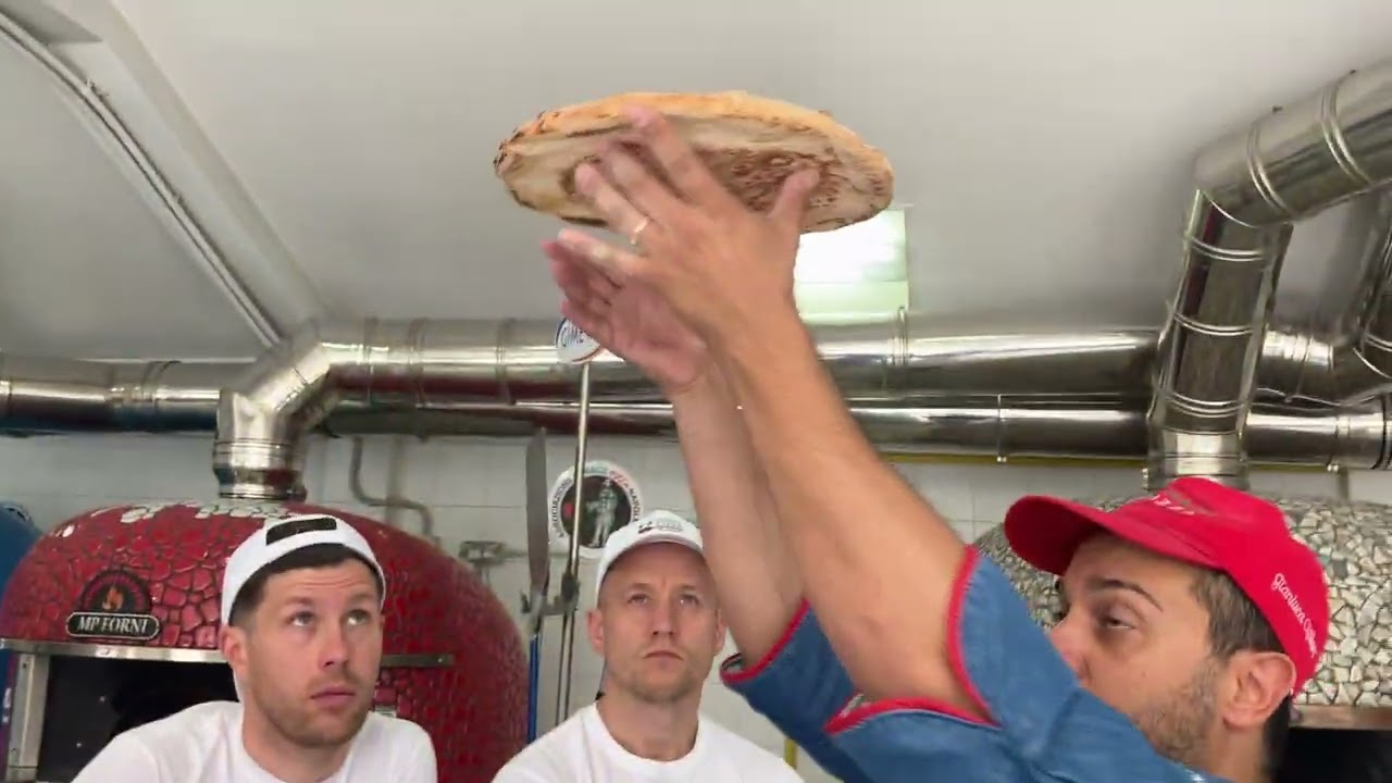 Learning to make Neapolitan pizza at AVPN in Napoli