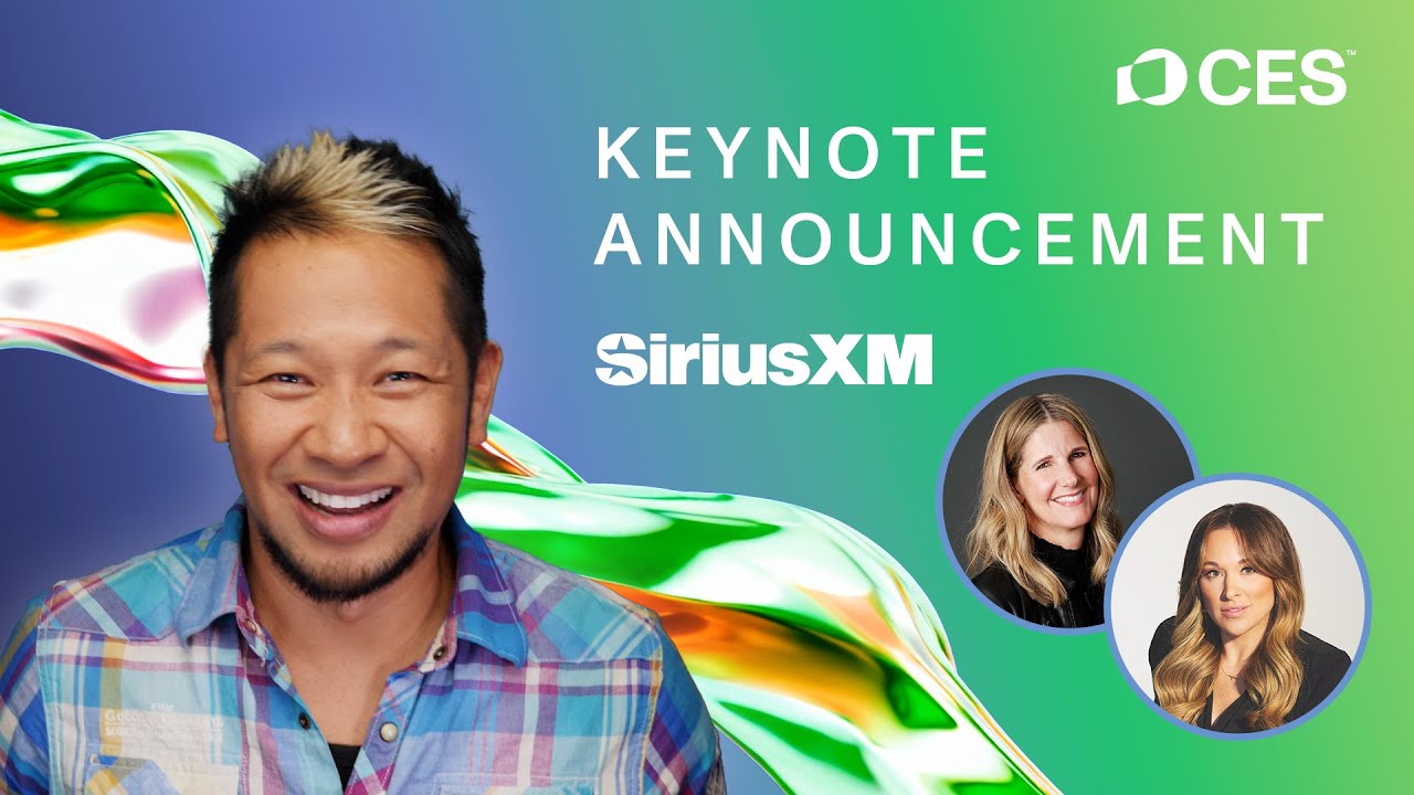 SiriusXM Takes the Stage: CES 2025 Keynote Reveal