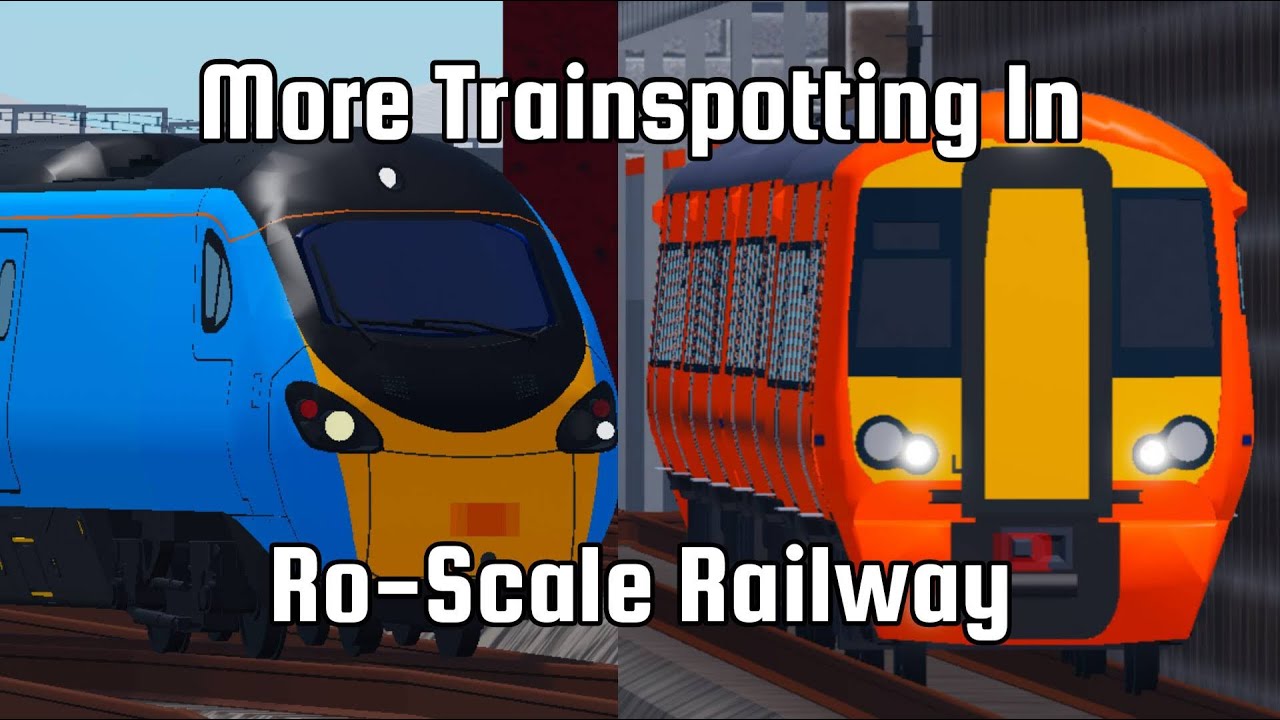 More Trainspotting In RO-scale Railway