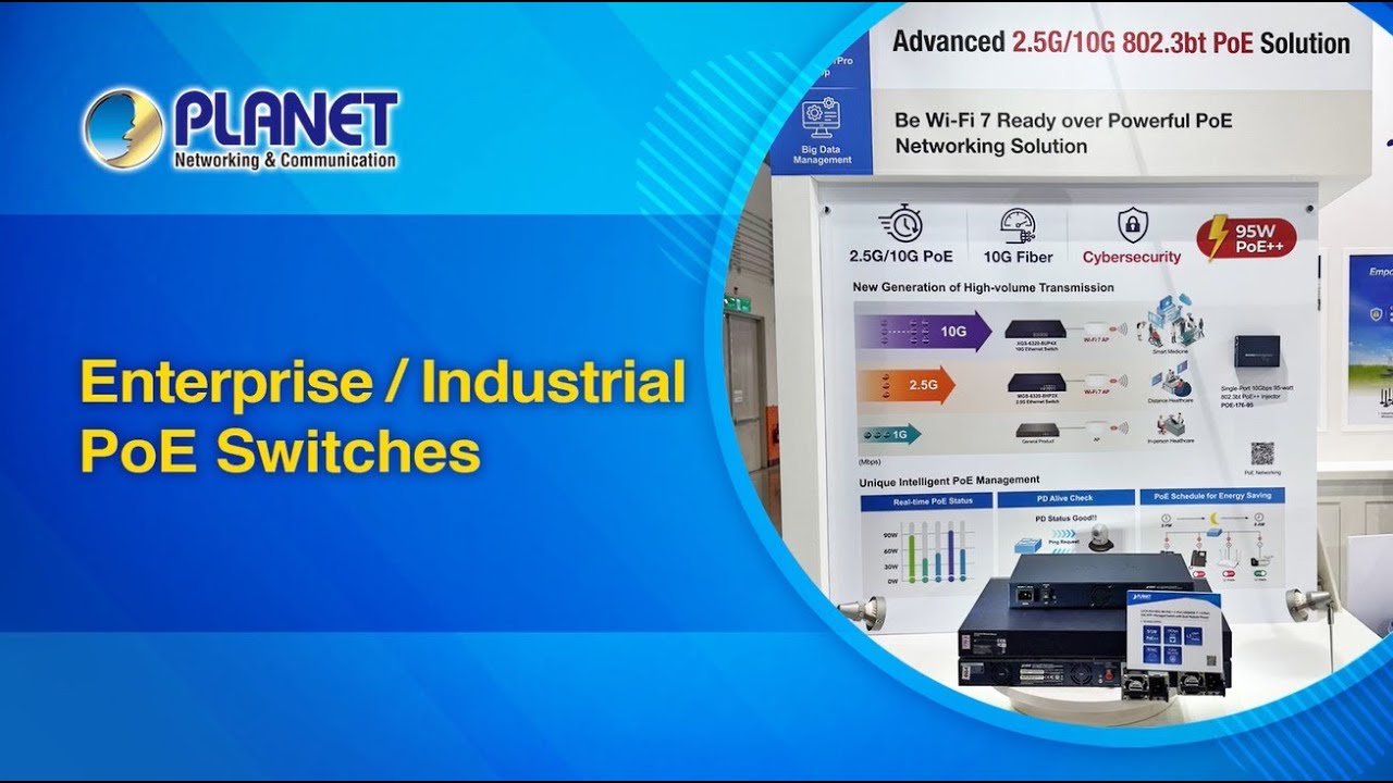 Highlighting Powerful PoE Switches for Enterprise and Industrial Applications