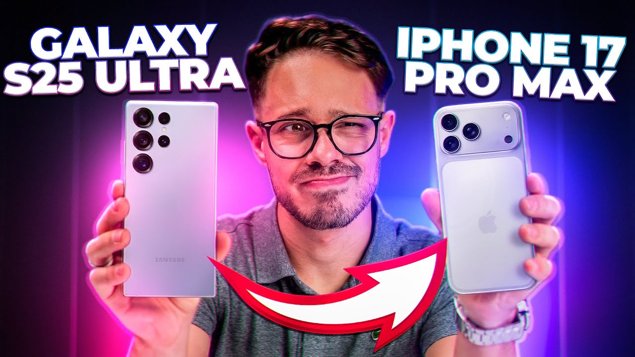 Eu TROQUEI MEU S25 ULTRA no iPHONE 17 PRO MAX - me arrependi?