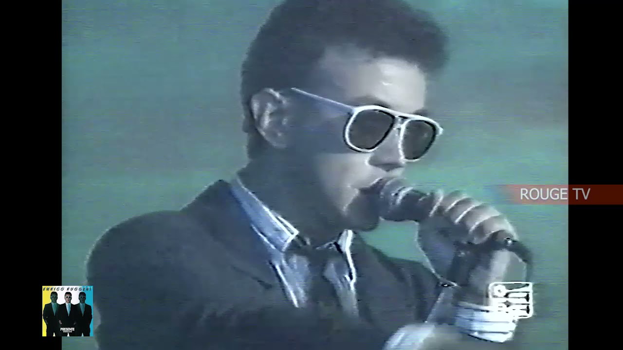 Enrico Ruggeri / Champagne Molotov - Il mare d'inverno - Festivalbar 1985 DAL VIVO