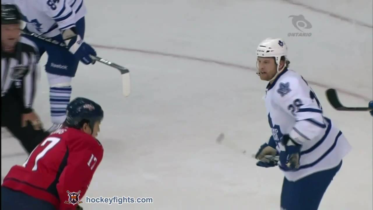 Colton Orr vs D.J. King Dec 6, 2010 - Sportsnet feed