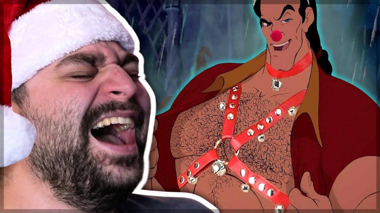 DON'T DRINK HIS EGGNOG! 🤣 - [YTP] The Gaston Christmas Special REACTION!