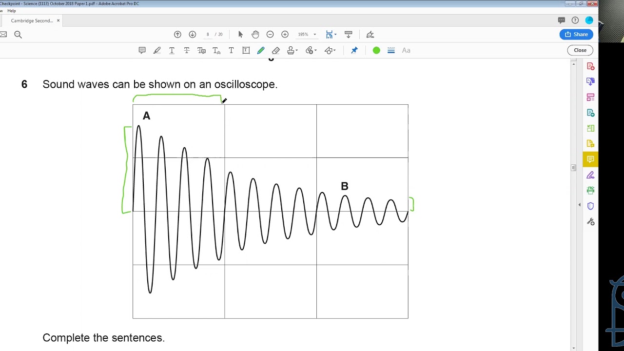 Live Lesson: Checkpoint 2 Science - October 2018 Paper 1 Q 4 - 13