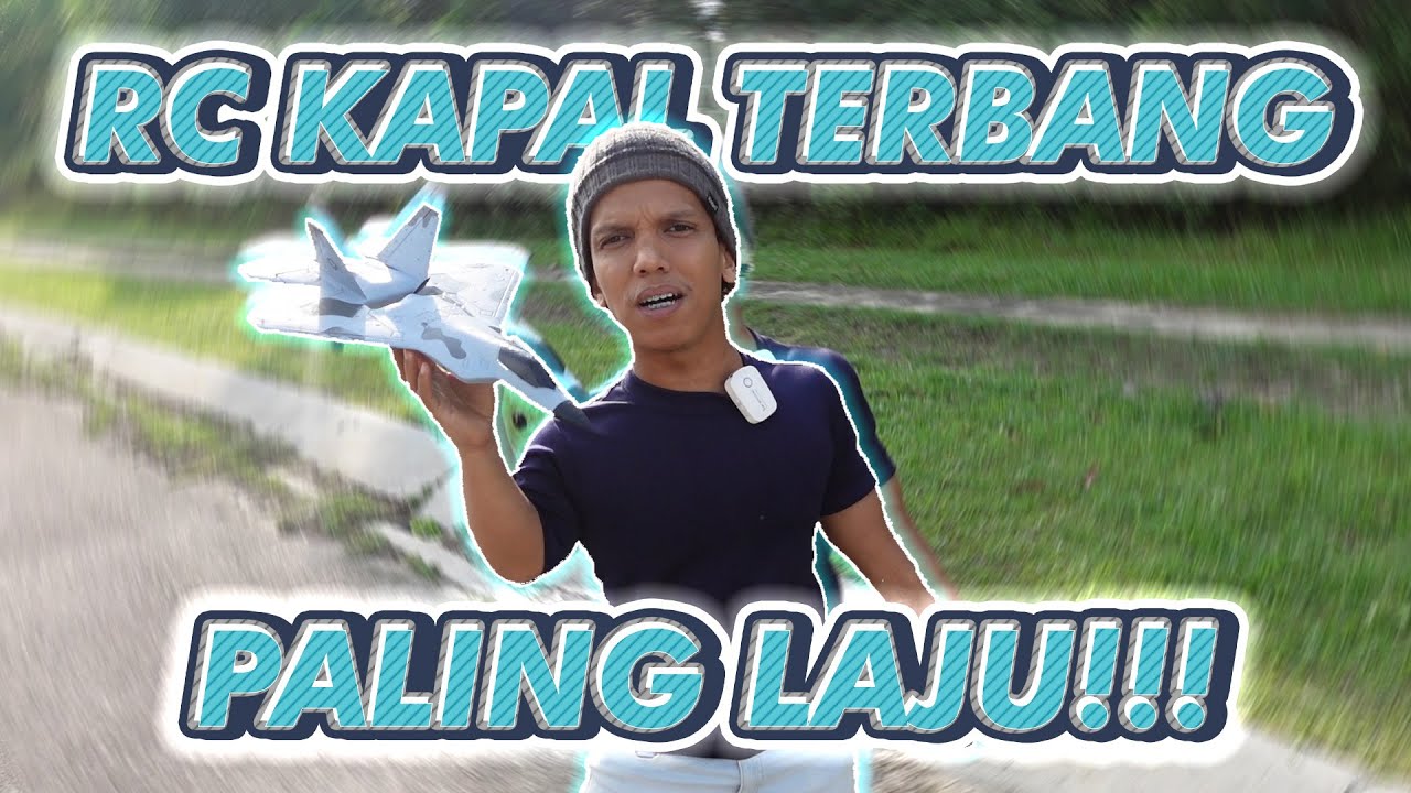 AJOY BELI KAPAL TERBANG RC BARU!!! *ZUKIE CEMBURU