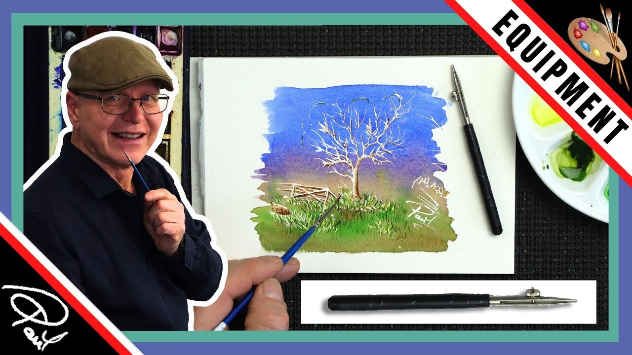 Best TOOLS for MASKING Fluid ~ Ruling Pen