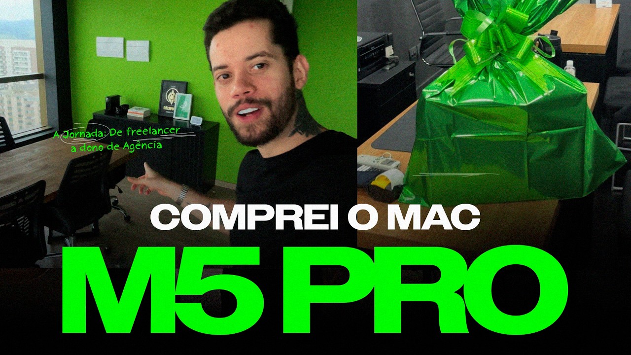 Comprei o Mac M5 PRO em Alphaville