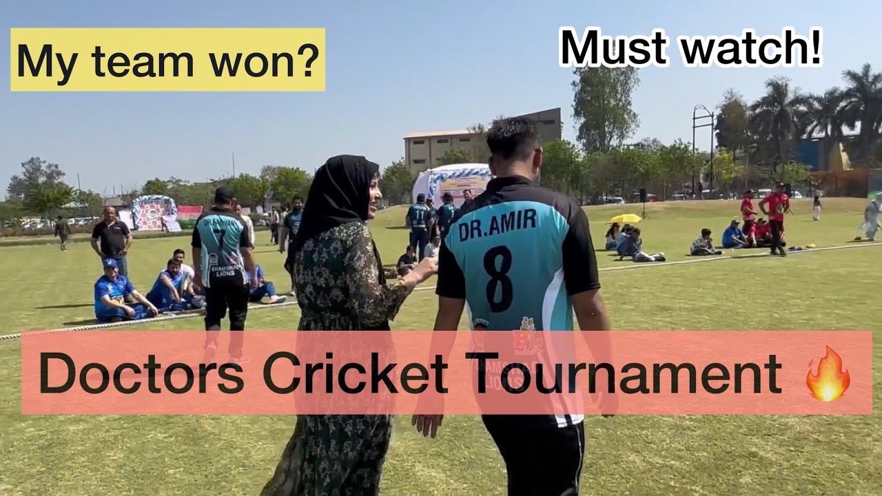 Doctors Cricket Tournament 🔥 | Dr.Amir AIIMS | Doctors Vlog 