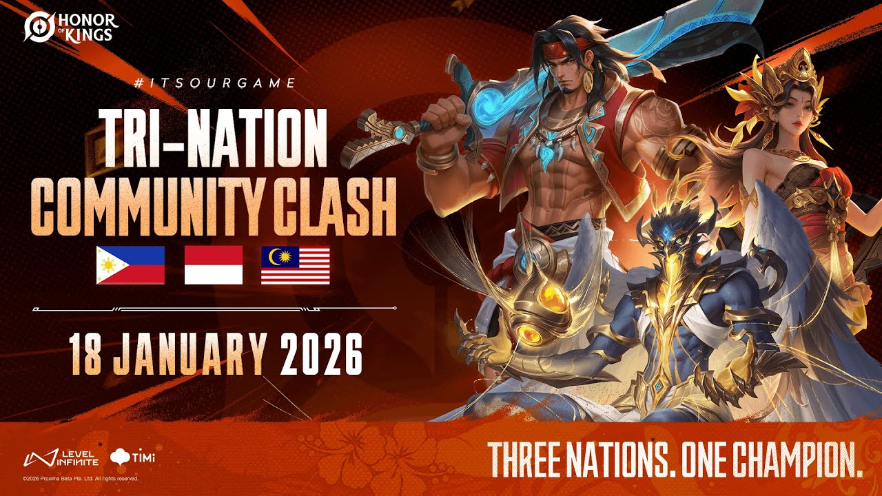 Honor of Kings Tri-Nation Community Clash 🇲🇾 🇮🇩 🇵🇭