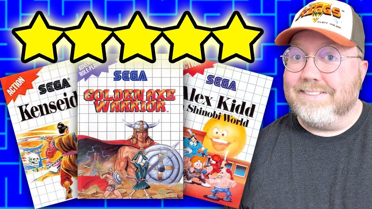 Каждая 5-звездочная игра на Sega Master System