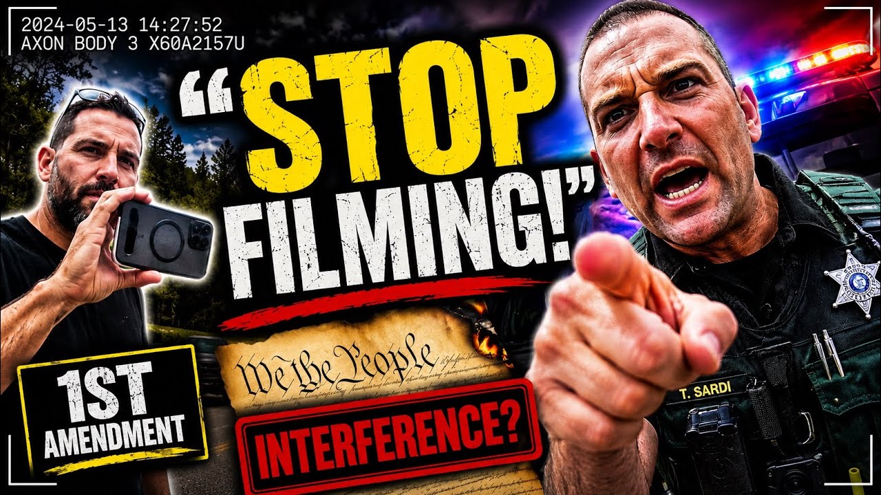  Cop Gets Triggered Over Camera‼️ Arrested For Recording Police