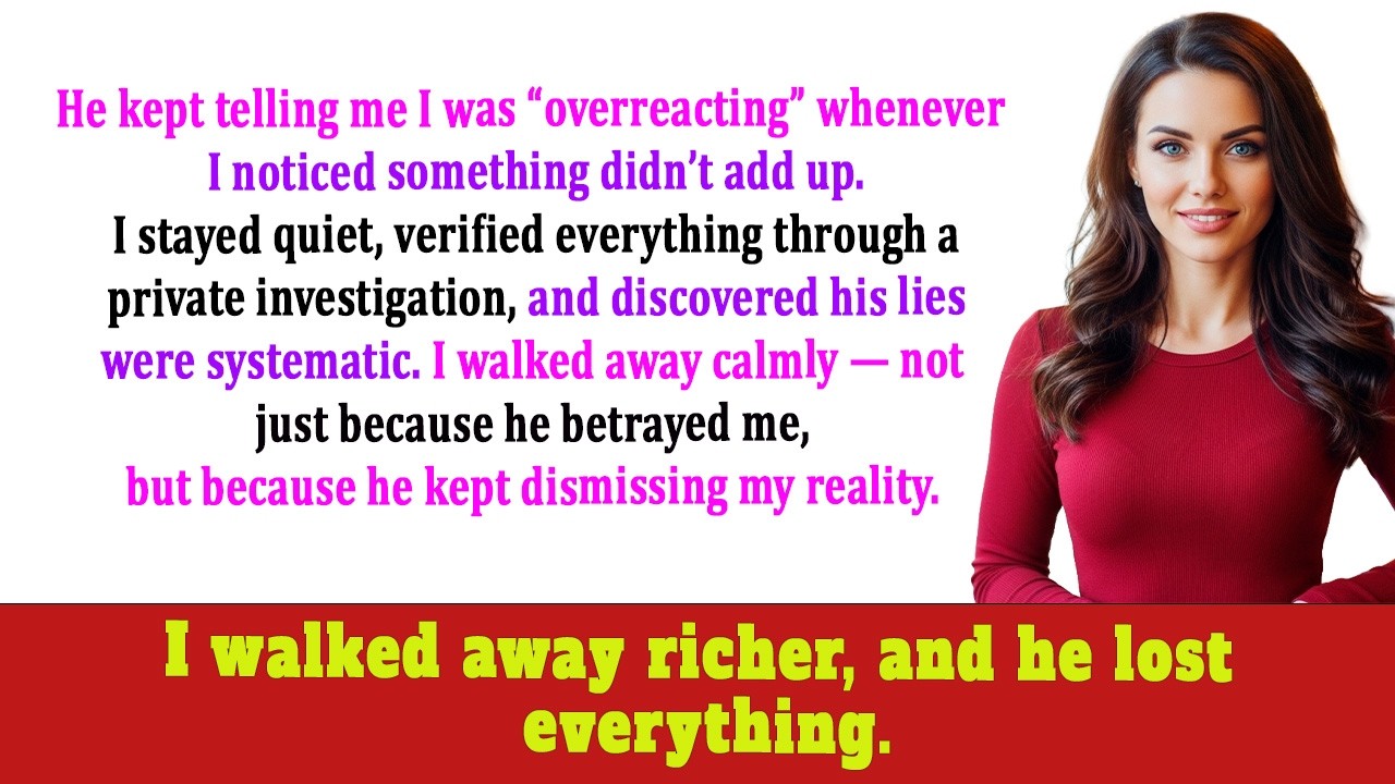 He Said I Was Overreacting — Until I Hired a Private Investigator
