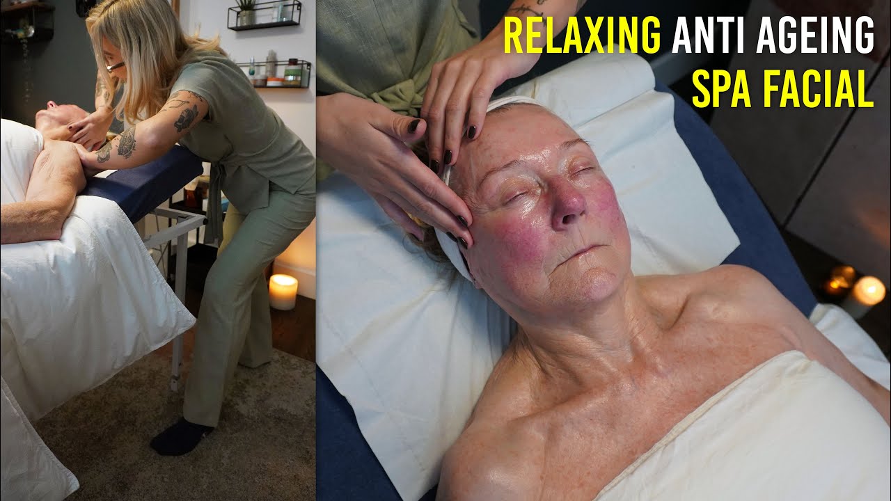 Anti Ageing Facial & Massage For Mature Skin | This was Her First Ever Facial!