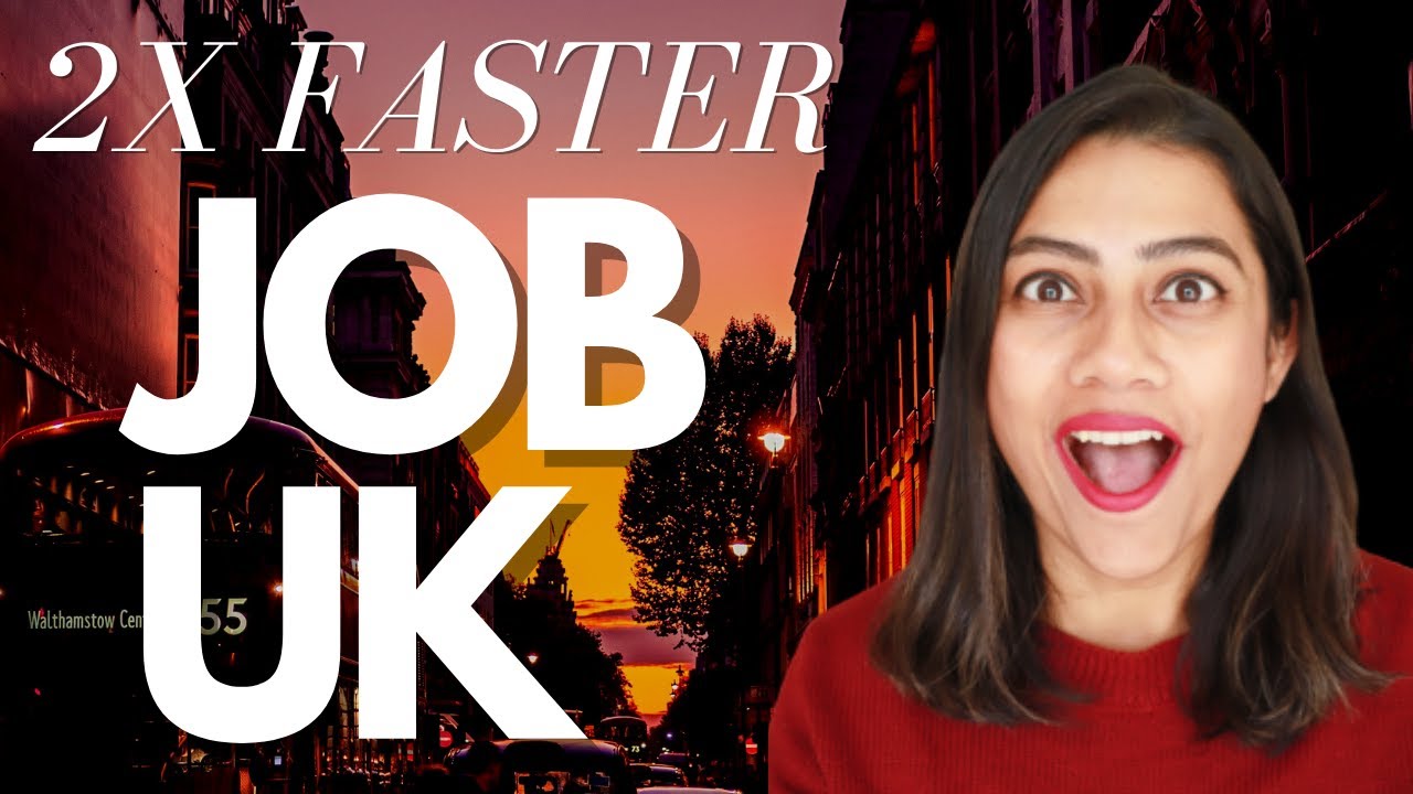 How to GET A JOB IN THE UK FASTER!! | Job Search Tips UK for foreigners