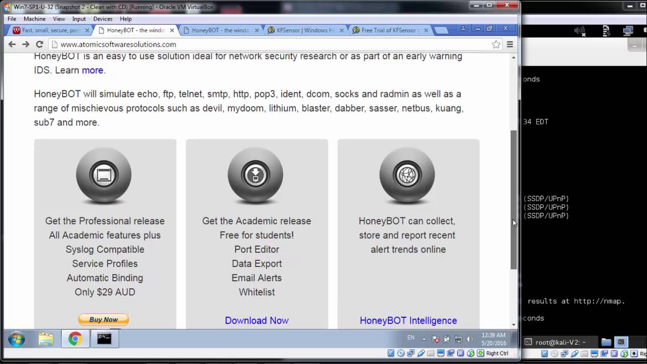 HoneyPot 11 : شرح برنامج HoneyBot