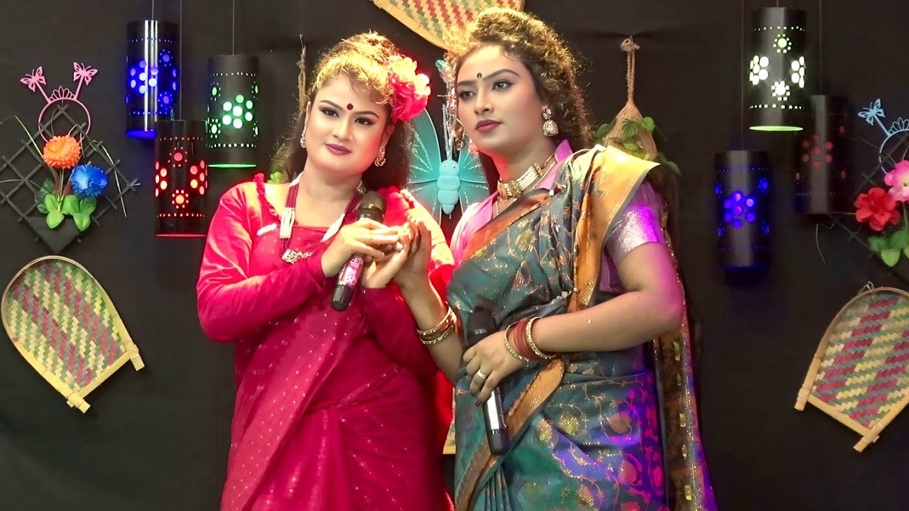 গানের সাথে ভাইরাল দুই নায়িকার ঝুমুর নাচ | হায় গো শোন শোন প্রাণ সখি বলি যে তোমারে | জেরিন ও তানিয়া