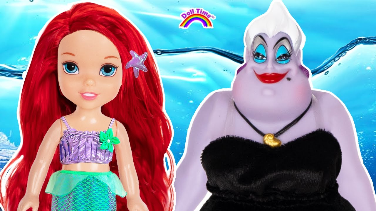 Elsie and Annie - Ariel  the Little Mermaid Play🧜‍♀️