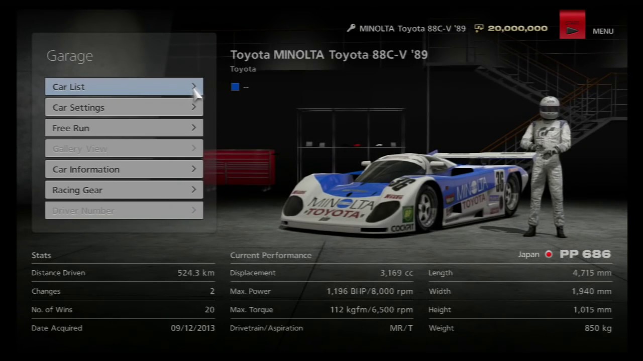 Gran Turismo 6 Money Glitch - 20 Million in a Few Minutes