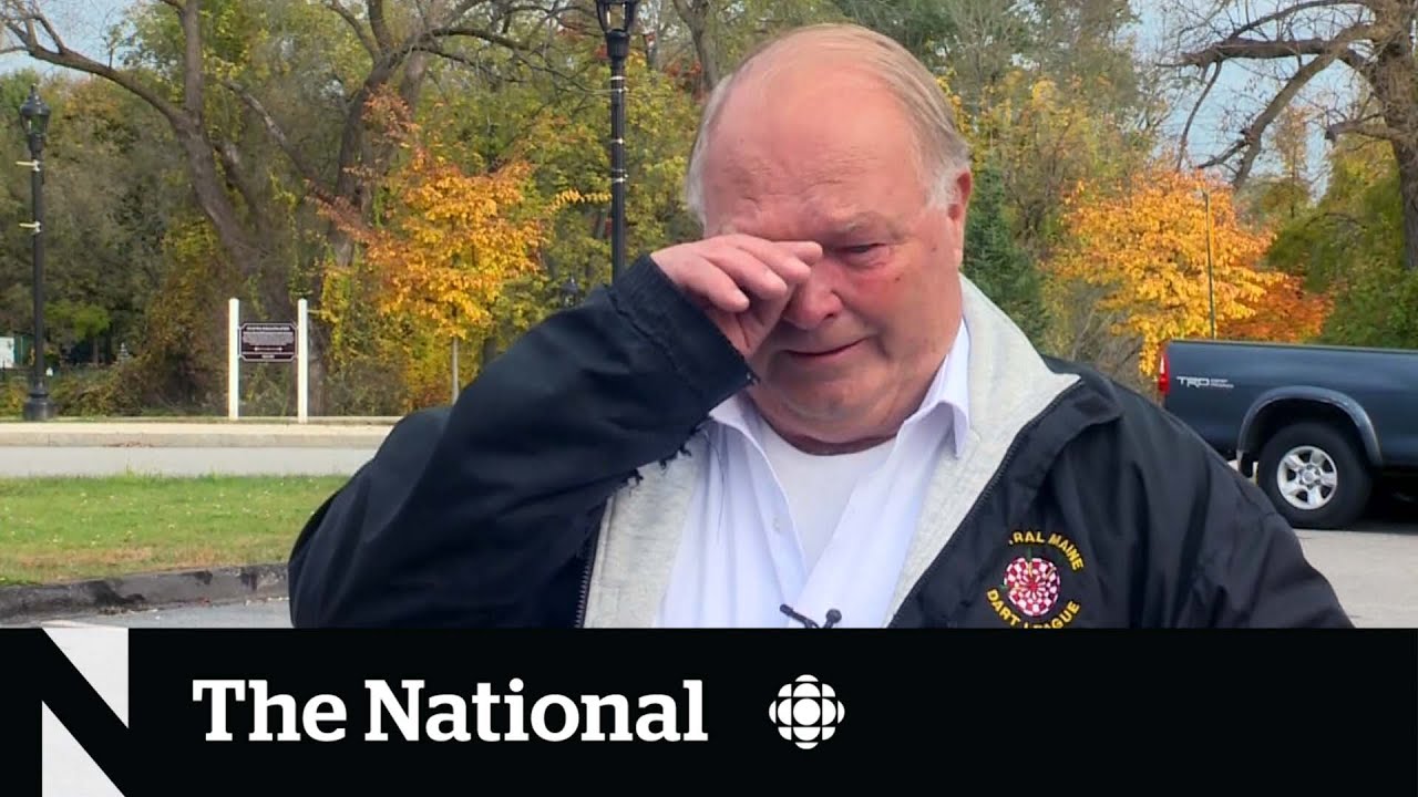 Shock, grief following Maine mass shootings, suspect still at large