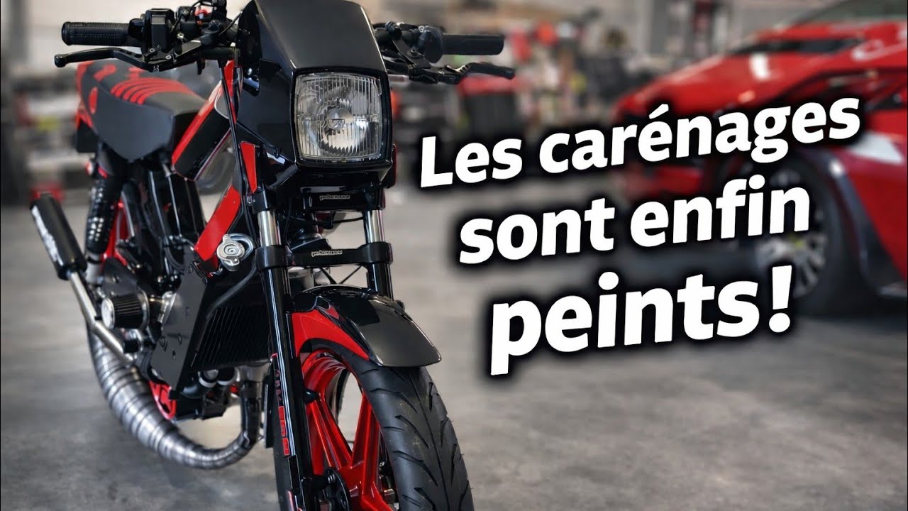 Peinture fini et carénage remonter👉