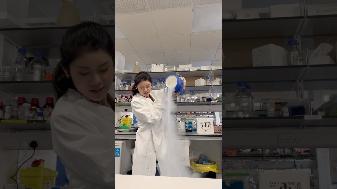 Day in the Biochem Lab 🤩❤️ #vlog #biology #research #students #chemistry #university #dayinthelife