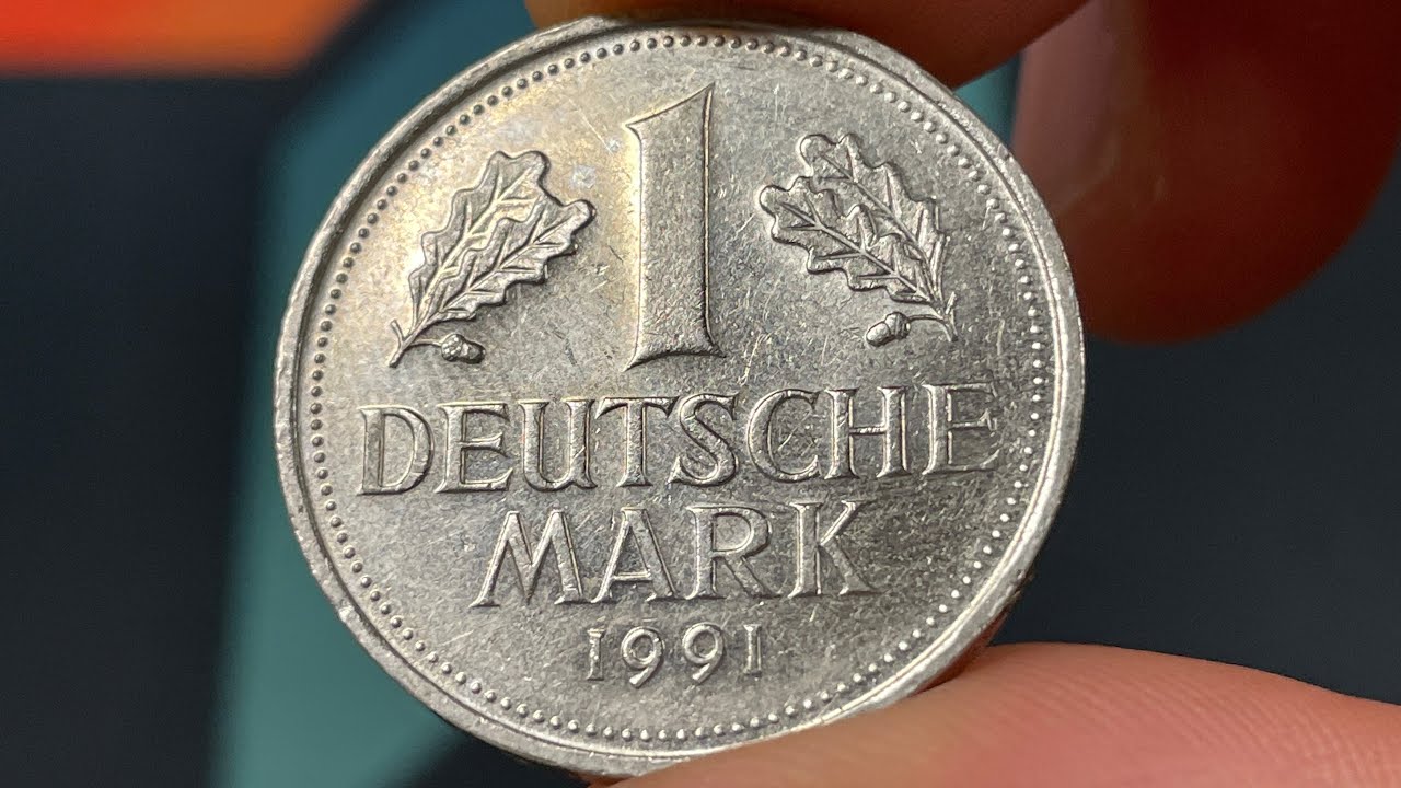 1991 Germany 1 Mark Coin &bull;&nbsp;Values, Information, Mintage, History, and More