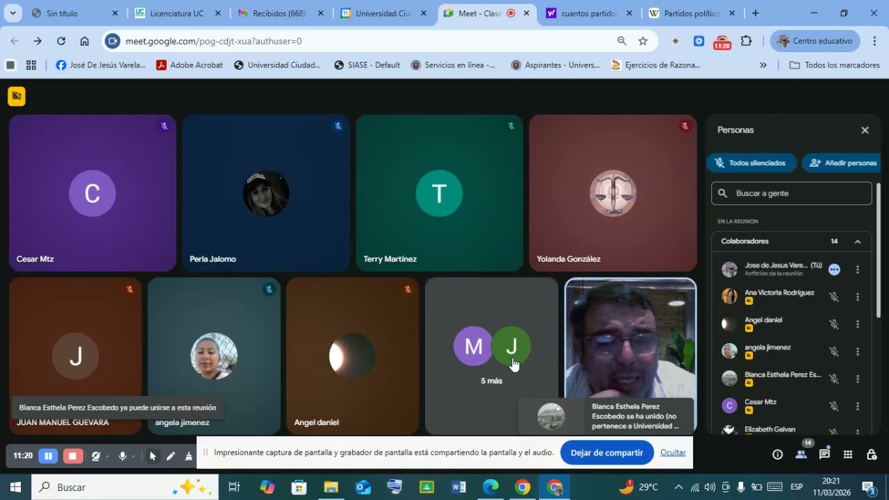 Clase de Sistema Político ( semana nueve)