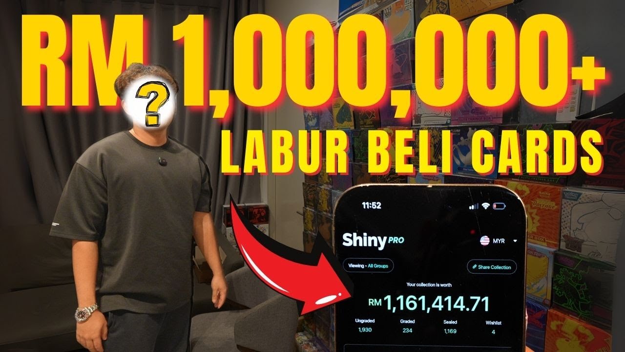 RM1,000,000 Labur Duit Dalam Dunia TCG !