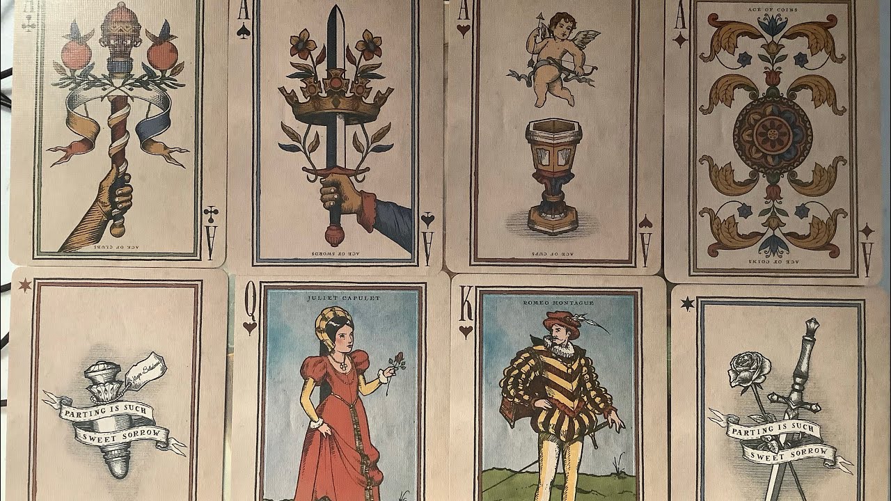 Romeo & Juliet Playing Cards Limited Edition by Kings Wild Project