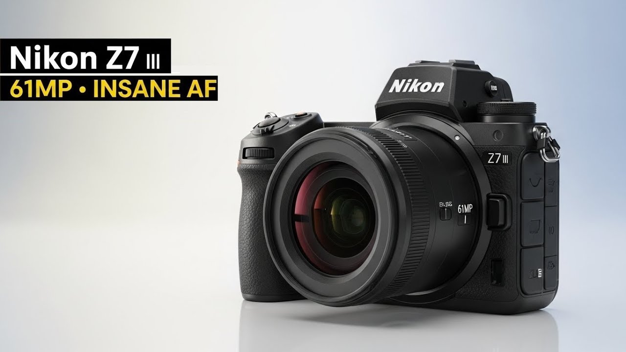 Nikon Z7 III LEAKED Specs Will BLOW Your Mind &ndash; 61MP Sensor, Insane AF & 2025 Release Date!