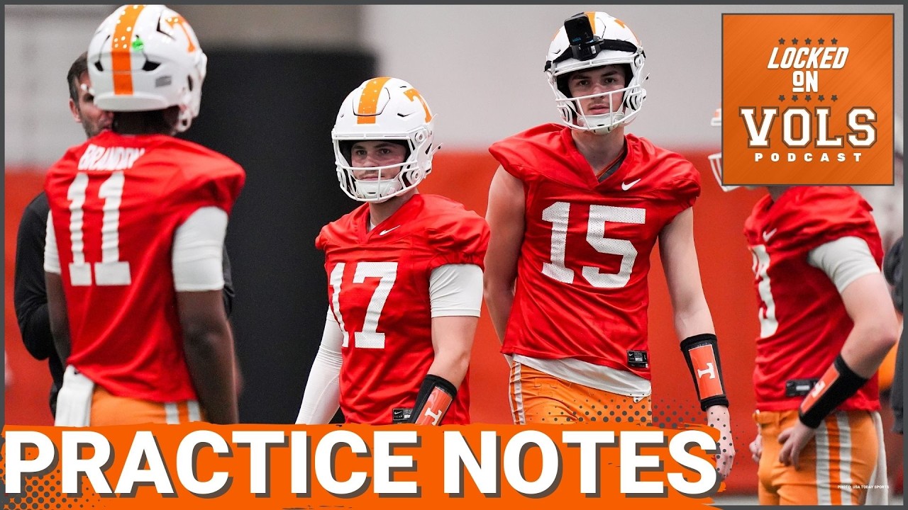 FIRST LOOK: George MacIntyre, Faizon Brandon HIGHLIGHTS Tennessee Football Spring Practice QB Battle