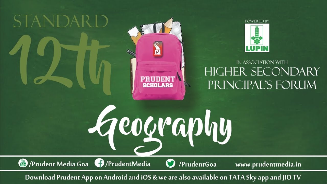 Prudent Scholars | 12th Geography | Population –Distribution, Density, Growth & Composition