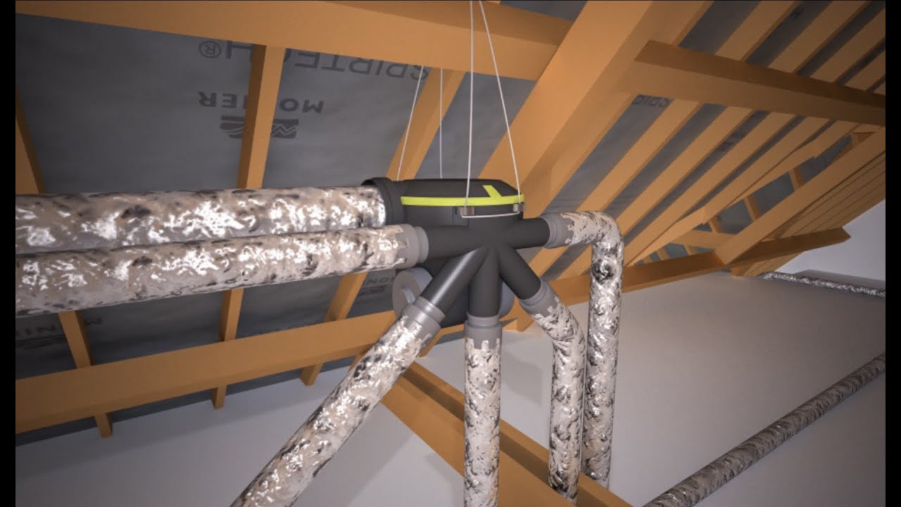 La ventilation VMC double flux et simple flux d'une maison neuve - Je construis ma maison avec