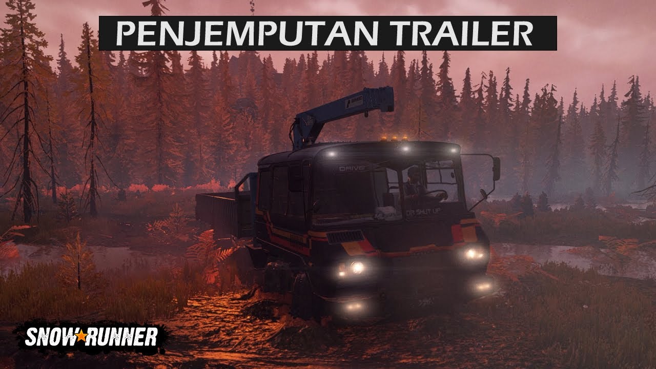 Truck vs Track 😤😤😤 | SnowRunner Indonesia