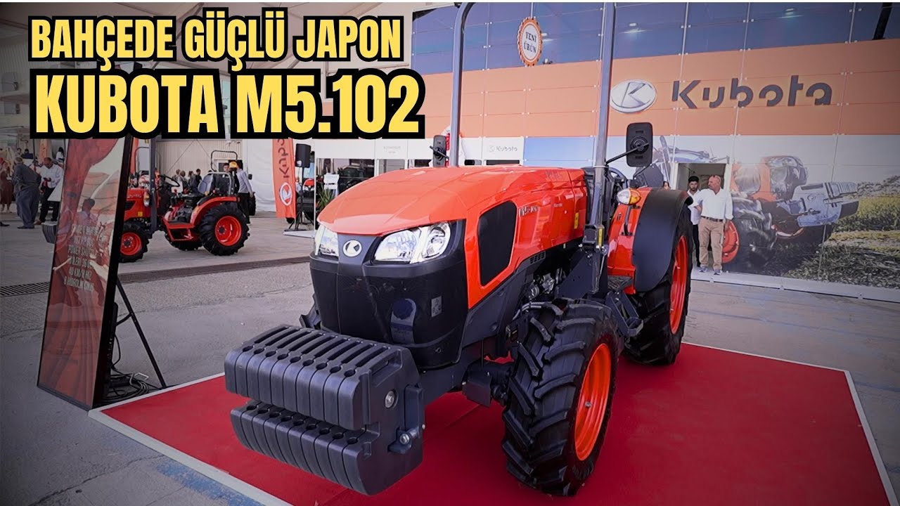 Bahçeye JAPON GÜCÜ Geldi! Kubota M5.102