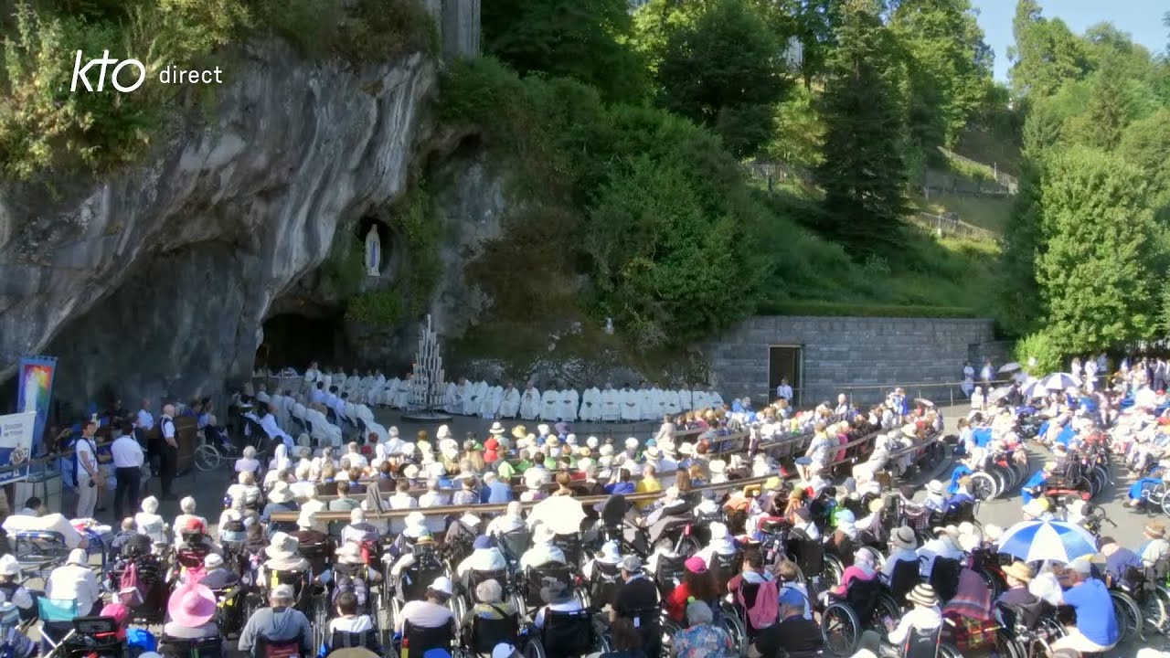 Messe de 10h à Lourdes du 5 août 2025