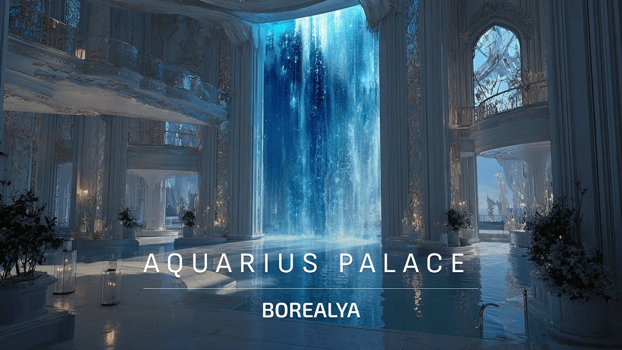 The Luxurious Aquarius Palace ✨ A Vision of Water, Air & the Future
