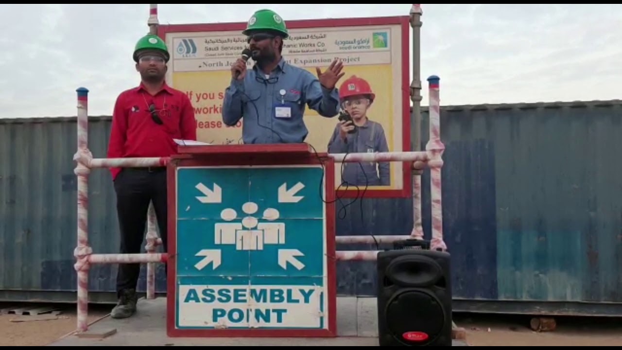 Toolbox Talk Meeting, Worksite Speech, TBT in Urdu Hindi English | Global HSE Chain