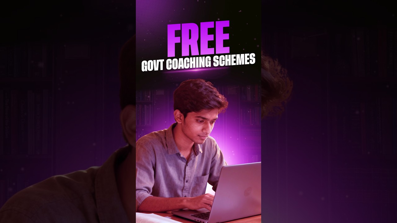 Free Government Coaching Schemes Every Student Must Know