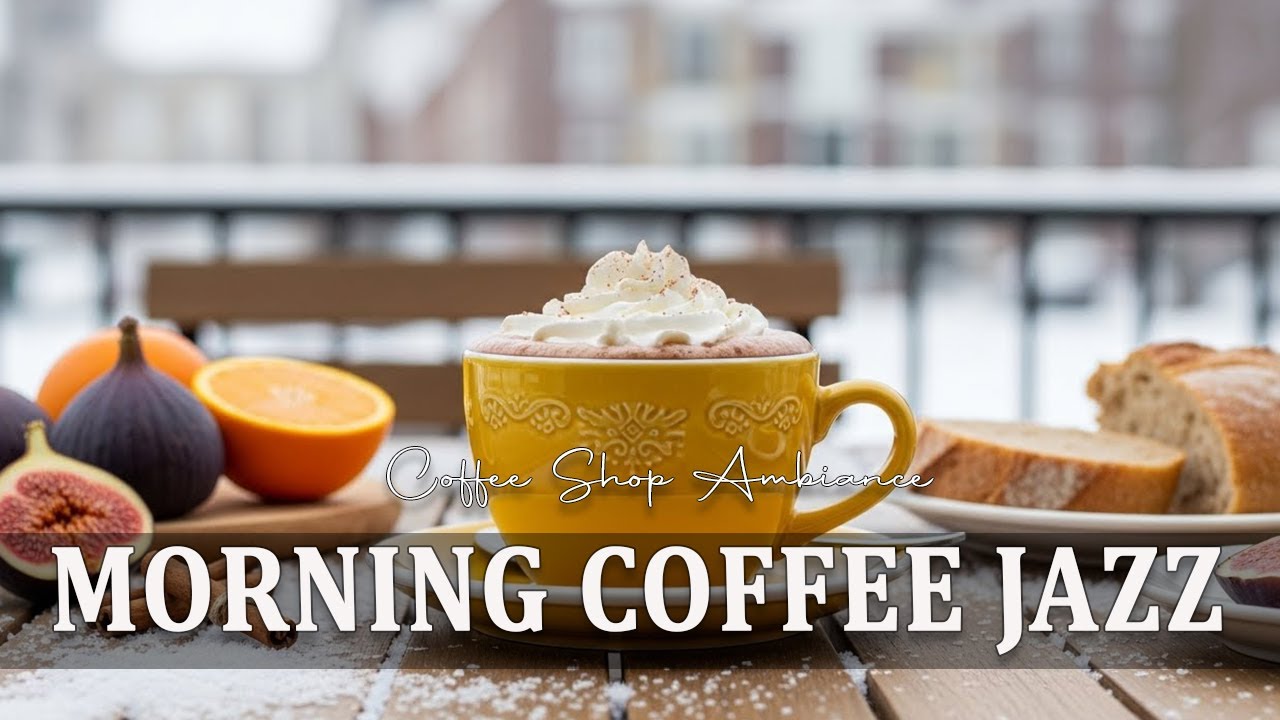 Morning Coffee Jazz ☕ Relaxing Bossa Nova Instrumental and Sweet Jazz Cafe Music for Cheerful Moods.
