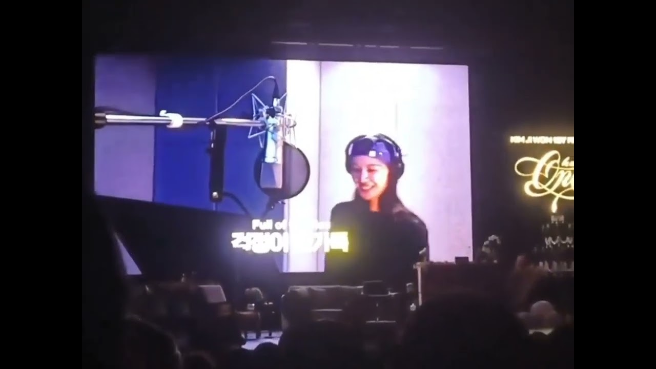 Kim Ji Won fanmeet VCR recording Only by Lee Hi and My House by 2am (English Sub)