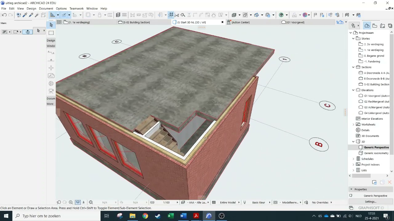 Uitleg Archicad deel 2